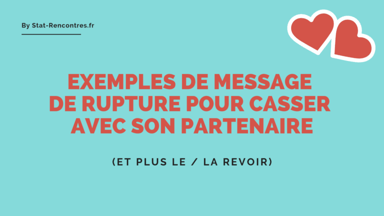 Sms De Rupture Avec Un Homme Marié