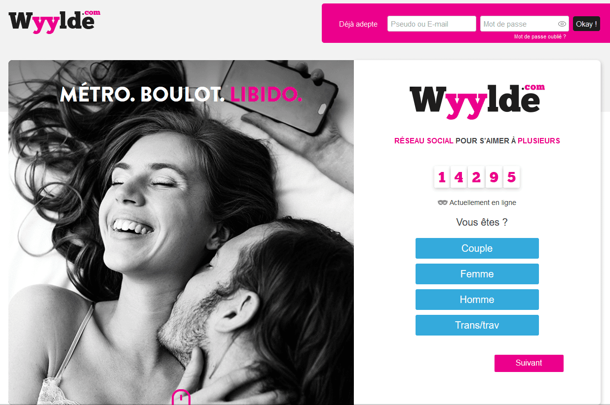 Wyylde, le site de rencontre libertin n°1 en France : avis et tarifs